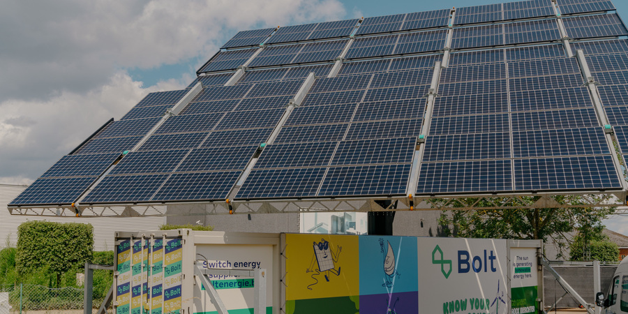 Solar container van Bolt